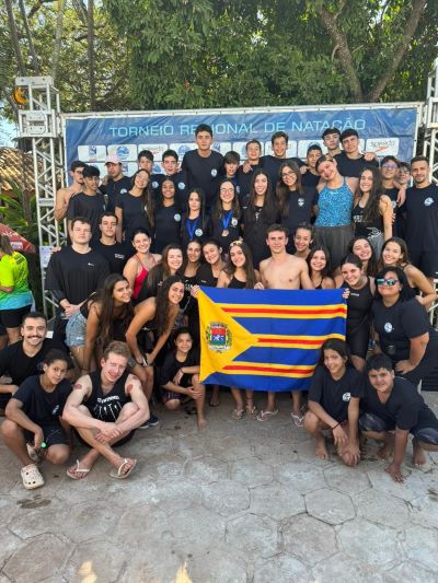 Natação de Catanduva conquista 50 medalhas em competição realizada em Andradina