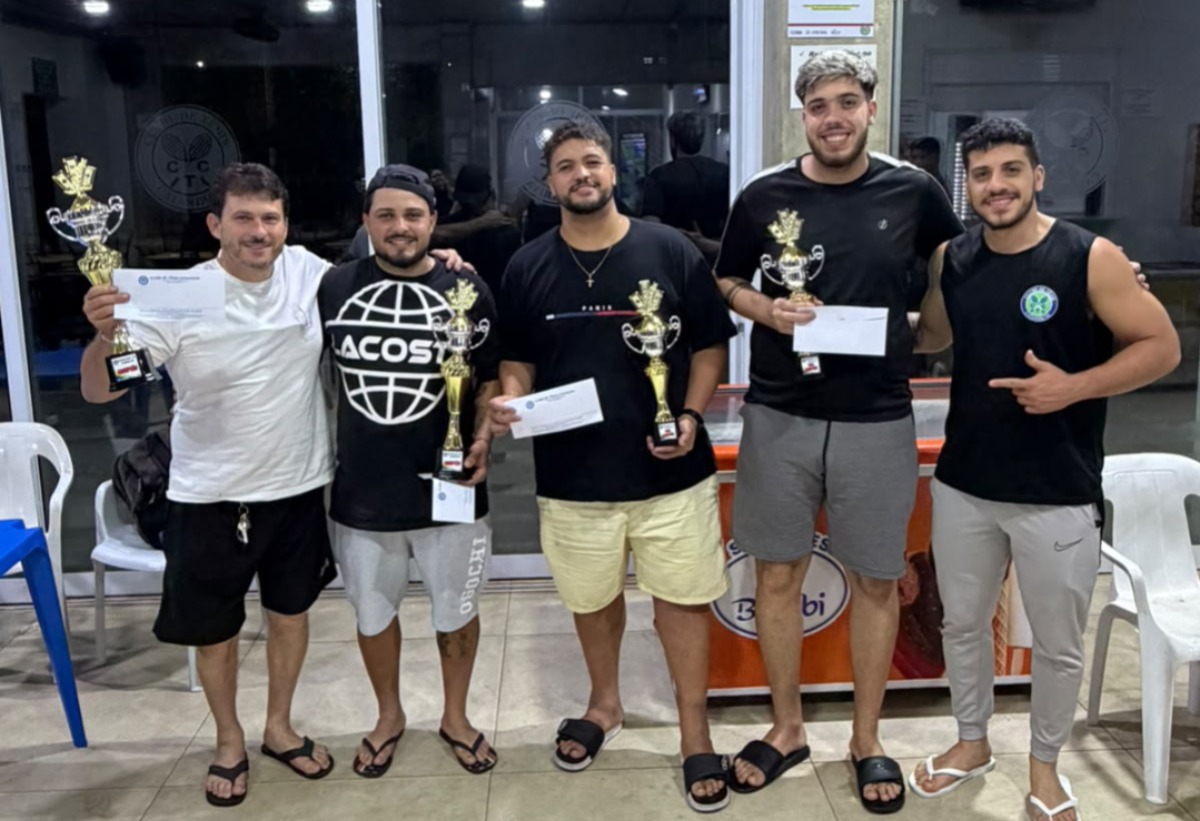 Fabrício e Júnior em 1º lugar: pai e filho brilham no truco e conquistam o título de setembro no Clube de Tênis Catanduva